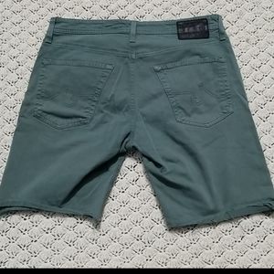 AG Protege Straight Leg Cut Off Shorts Raw Hem